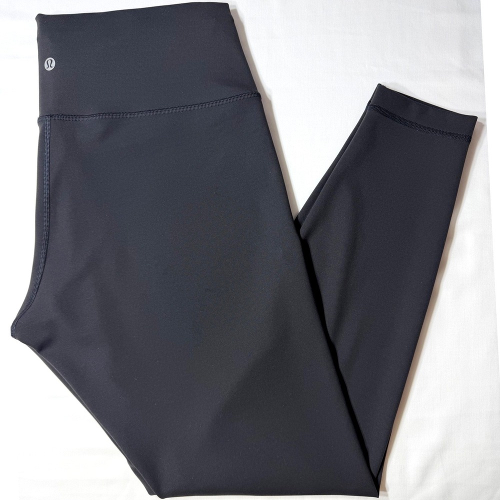 Lululemon Wunder Under High-Rise Tight 25 Luxtreme Black LW5DJOS Size 14